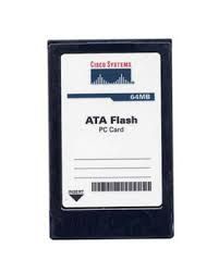 Cisco MEM-C6K-FLC64M 6000 Series 64MB PCMCIA Linear Flash Memory Card