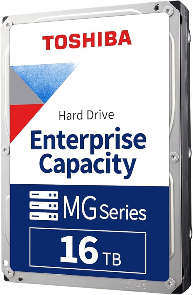 Dell HPGJ4 / Toshiba MG08ACA16TEY / MG08ACA16TE 16TB 3.5in LFF 6Gbps 7.2K RPM 512e HDEPX40DAB51 Enterprise SATA Hard Drive