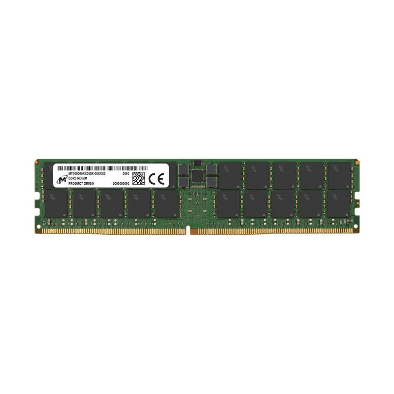 MTC40F2046S1RC48BA1, Micron Server Memory, DDR5/4800MT/s/RDIMM/64GB, 100-Unit MOQ