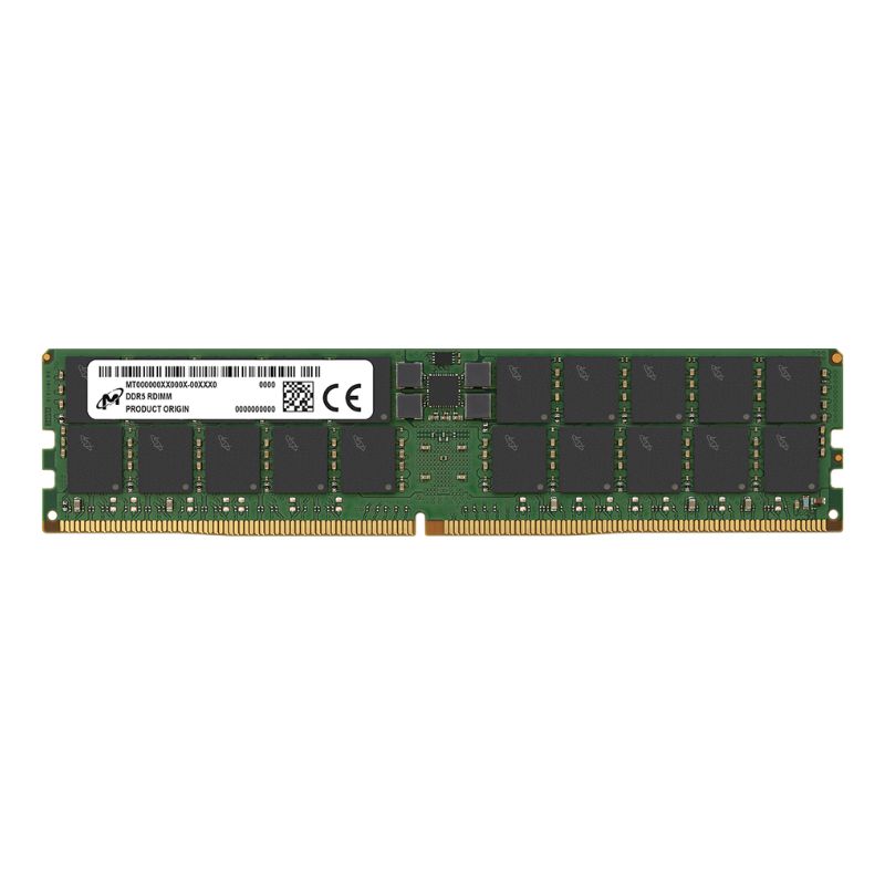 MTC40F2046S1RC56BD2R, Micron Server Memory, DDR5/5600MT/s/RDIMM/64GB, 100-Unit MOQ