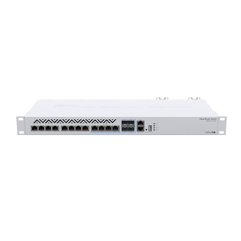 CRS312-4C-plus-8XG-RM, Mikrotik CRS312 Switch, 8x10G RJ45/4x10G SFP+