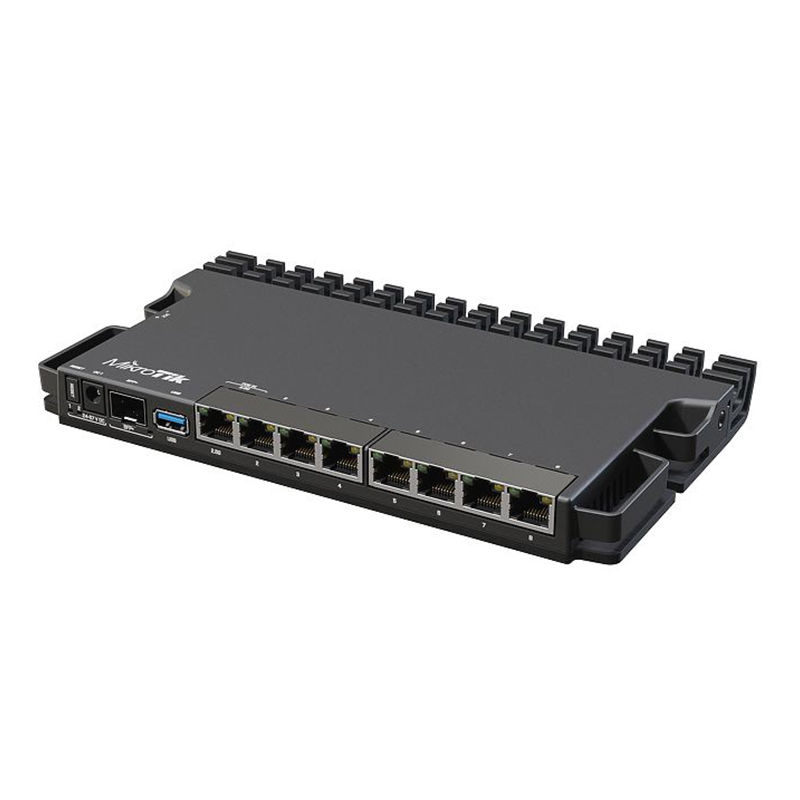 RB5009UG-plus-S-plus-IN, Mikrotik RB5009 Series Router, USB 3.0/1G & 2.5G Ethernet/10G SFP+ cage