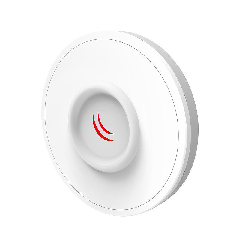 RBDisc-5nD, Mikrotik Wireless CPE, 21dBi dual chain/600MHz CPU/1x 10/100Mbps