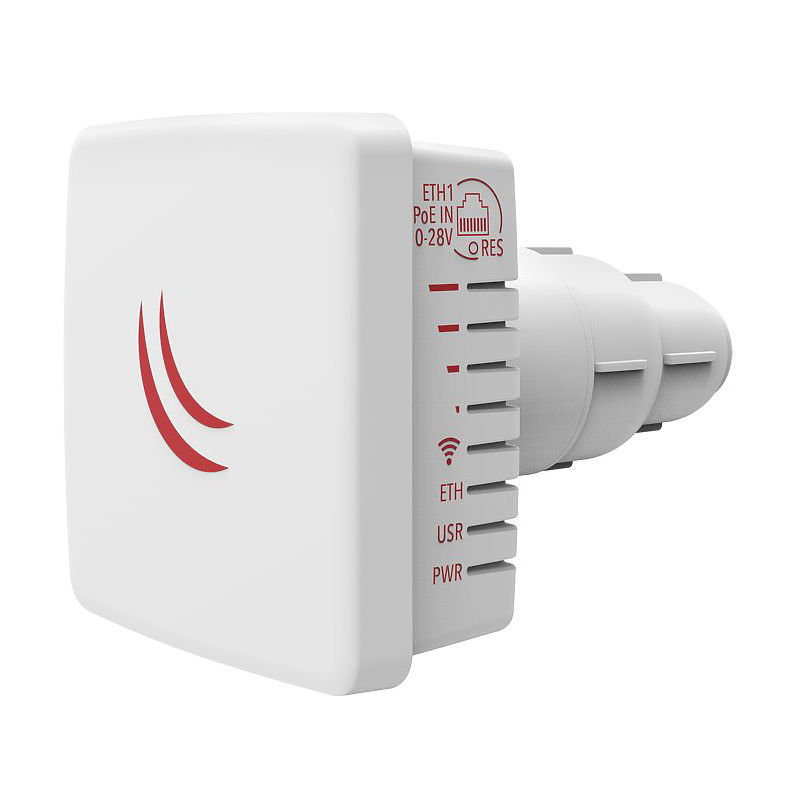 RBLDF-2nD, Mikrotik LDF Series Wireless CPE, Dual chain 2.4GHz/Long distance link/Satellite dish compatible