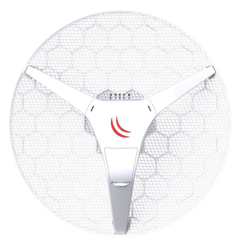 RBLHG-2nD, Mikrotik RBLHG Series CPE, 18dBi 2.4GHz Antenna/600MHz CPU/64MB RAM