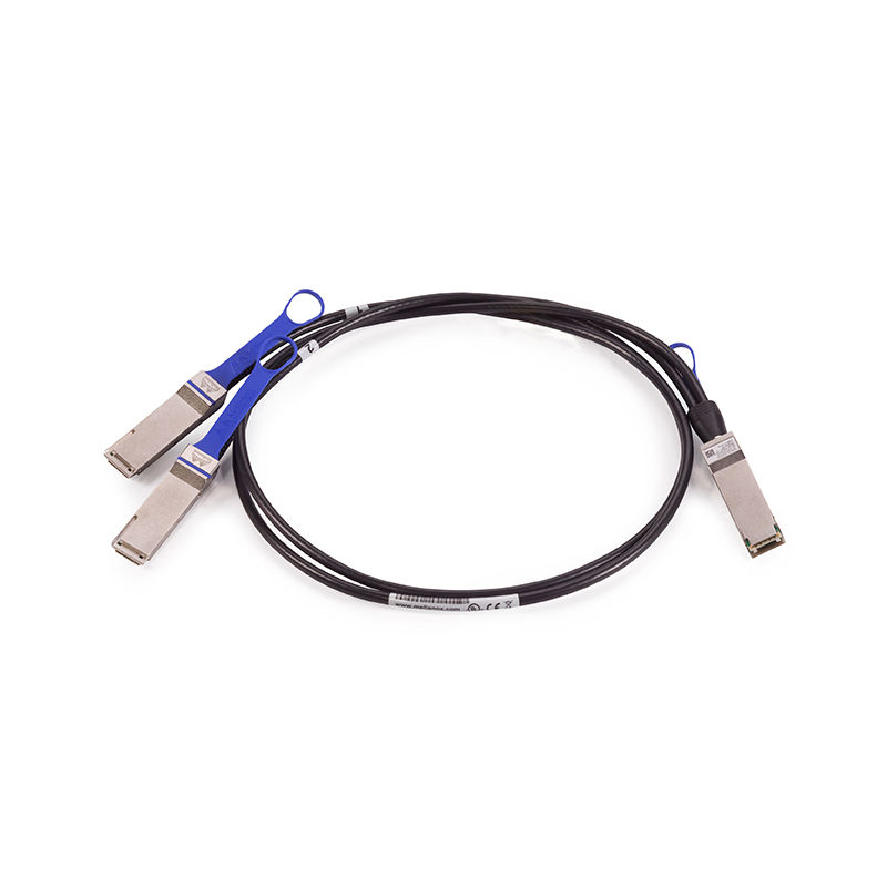 MCP7H00-G001R30N, NVIDIA Mellanox MCP7H00 Series Cable, 100Gb/s QSFP28 to 2x50Gb/s/1m/30AWG