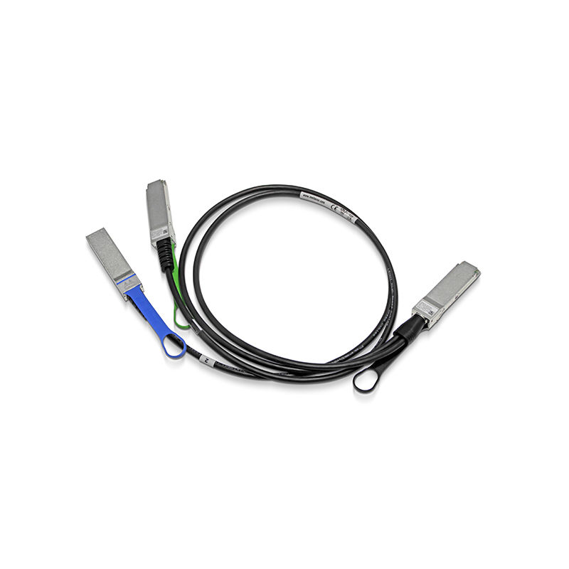 MCP7H50-H001R30, NVIDIA Mellanox MCP7H Series Cable, 200Gb/s to 2x100Gb/s, QSFP56, 1m, 30AWG