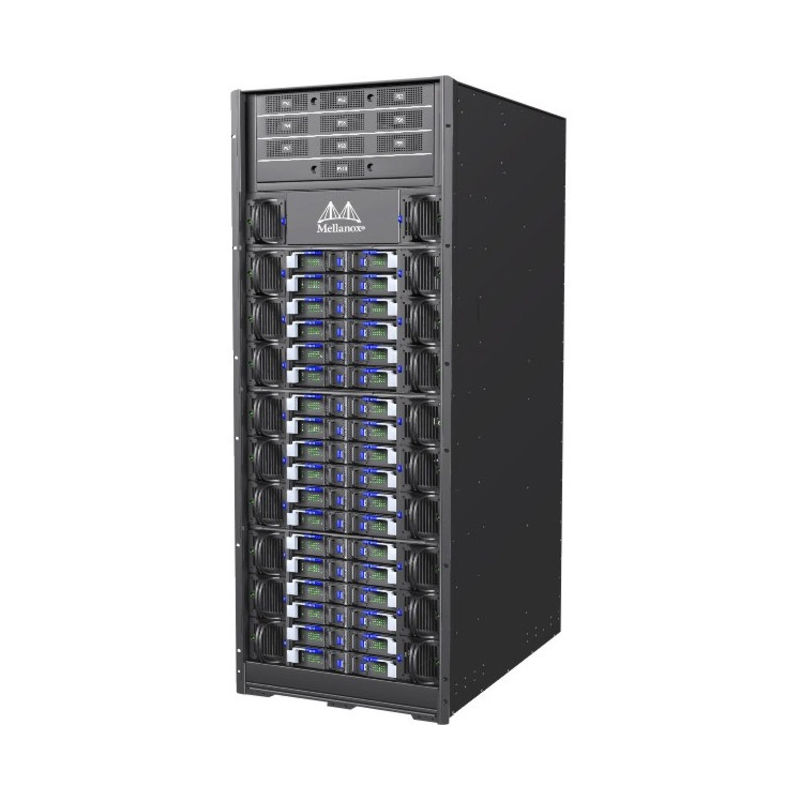 MCS7500, NVIDIA Mellanox NVIDIA InfiniBand Chassis Switch, 130Tb/s, 648x100Gb/s, 20 Fans 10 PSU