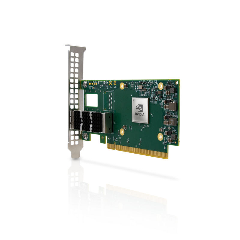 MCX623102AS-ADAT, NVIDIA Mellanox ConnectX-6 Dx Ethernet Adapter, 25GbE/Dual-port SFP28/PCIe 4.0 x16