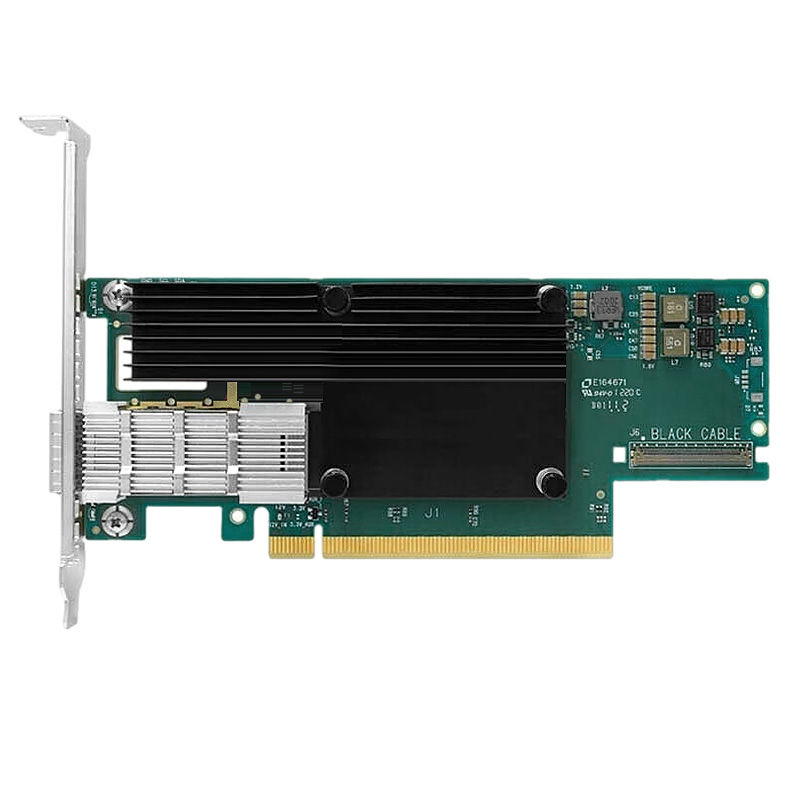 MCX653105A-HDAT, NVIDIA Mellanox ConnectX-6 VPI Adapter, 200GbE/HDR IB, Single-port QSFP56, PCIe4.0 x16
