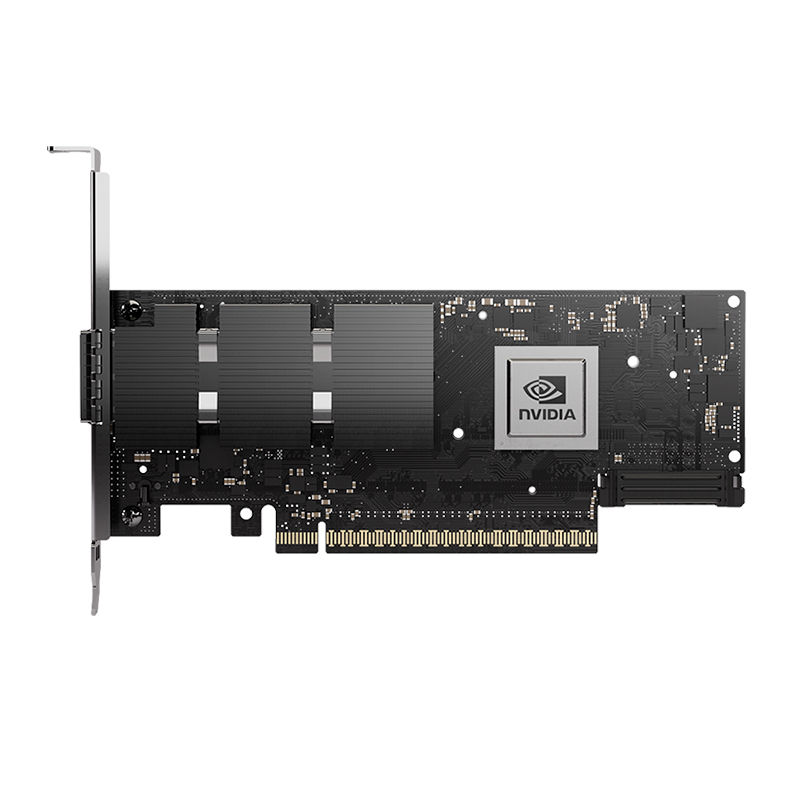 MCX75310AAS-HEAT, NVIDIA Mellanox ConnectX-7 Adapter, 200GbE/PCIe 5.0 x16/Single-port OSFP