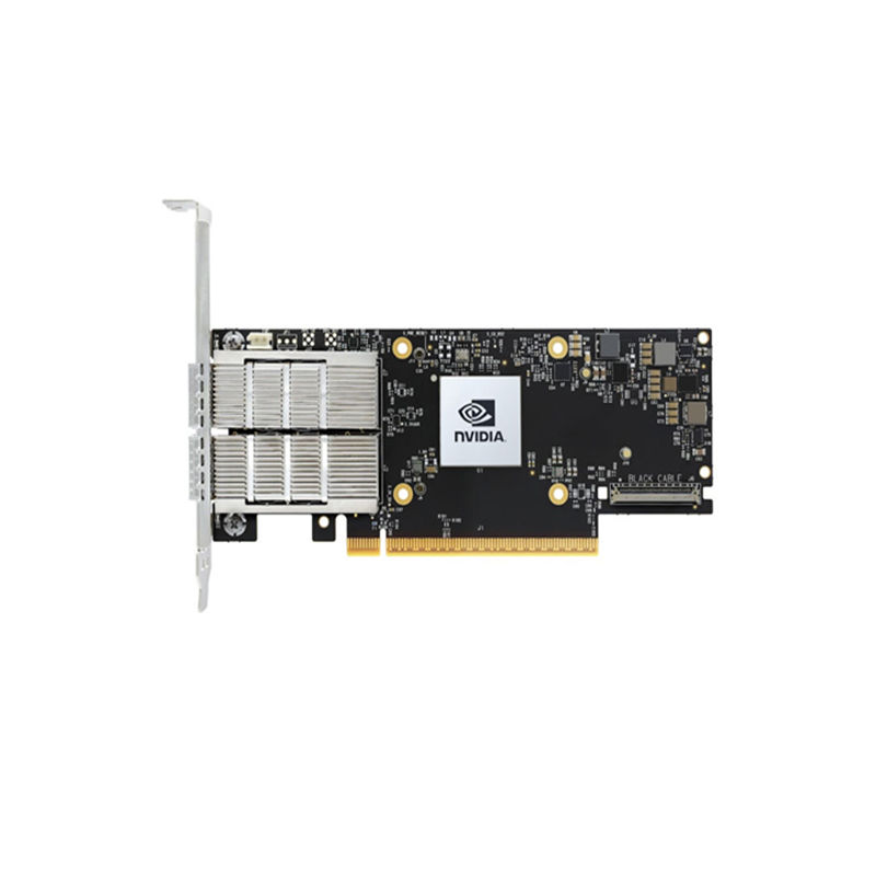 MCX755106AS-HEAT, NVIDIA Mellanox ConnectX-7 Adapter Card, 200GbE dual QSFP112/PCIe 5.0 x16/Secure Boot