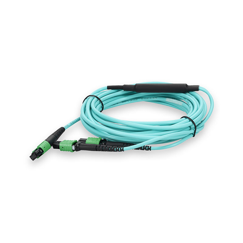 MFP7E20-N007, NVIDIA Mellanox MFP7E20 Series Passive Fiber Cable, MMF, MPO12 APC/2xMPO12 APC/7m