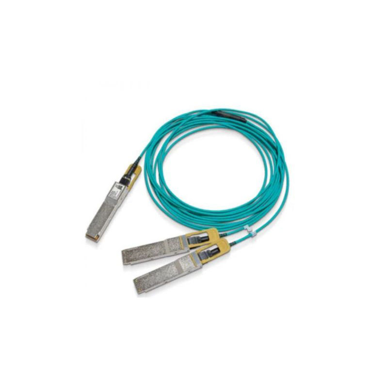 MFS1S00-H100V, NVIDIA Mellanox Active Optical Cable, 200Gb/s IB HDR, QSFP56, 100m