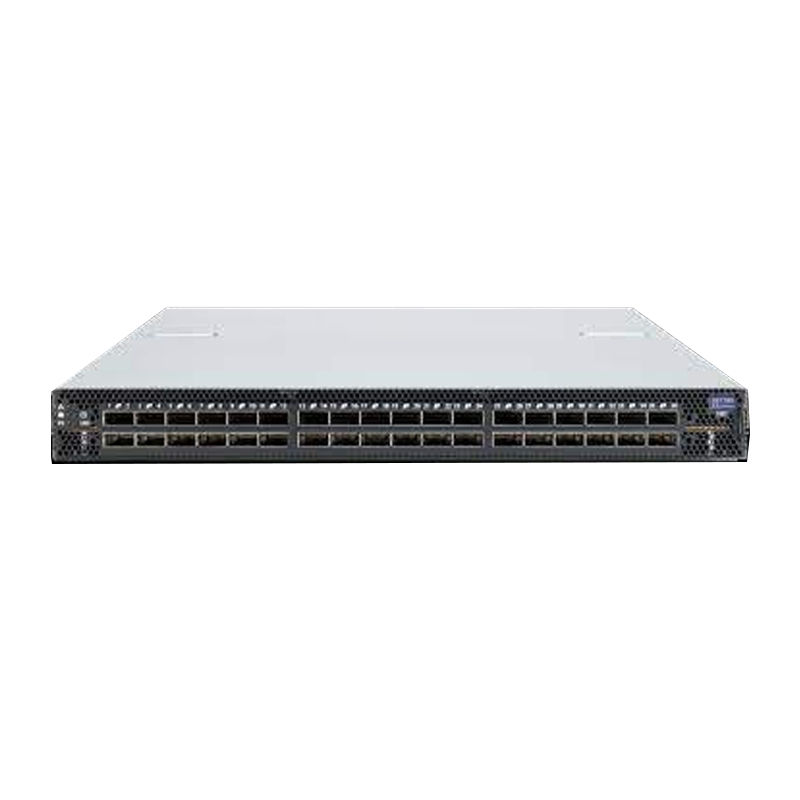 MSB7880-ES2F, NVIDIA Mellanox Switch-IB 2 InfiniBand Router, 36x100Gb/s QSFP28/2xAC PSU/x86 Dual Core