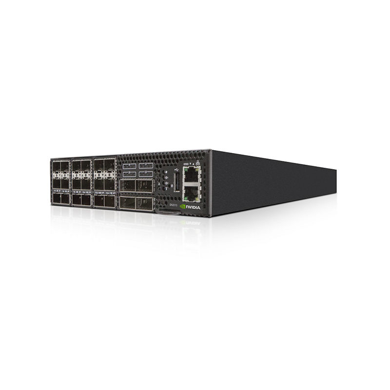 MSN2010-CB2FC, NVIDIA Mellanox Spectrum Switch, 18xSFP28/4xQSFP28/2xAC PSU