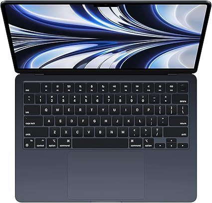Apple MacBook Air 13" (M2, 2022) - Midnight - 8GB RAM, 256GB SSD