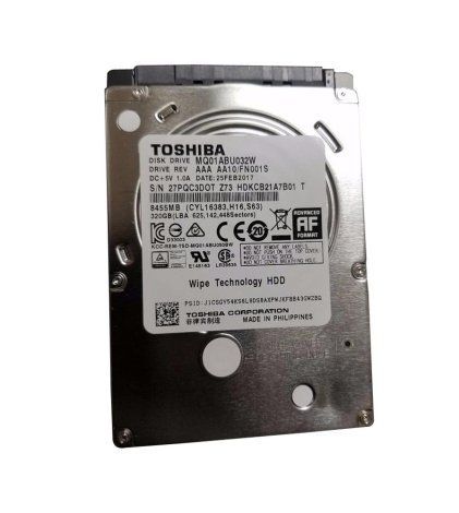 Toshiba Mobile Thin 320GB 5400RPM SATA 6Gbps 8MB Cache Internal Hard Drive