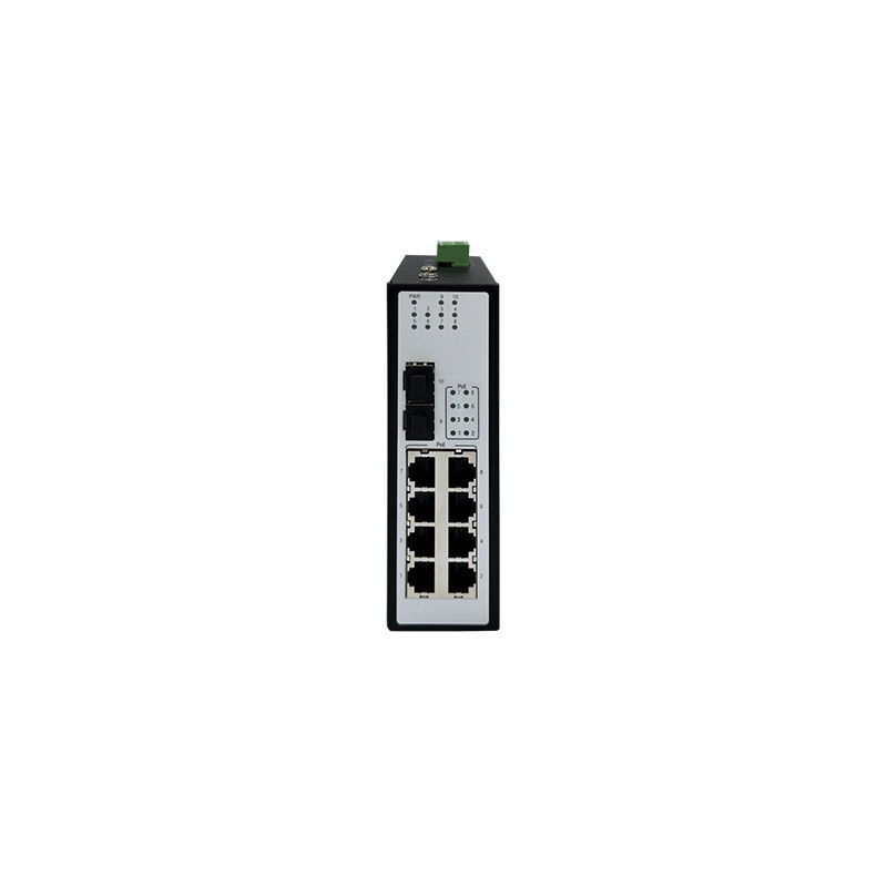 SDS300-A10P2080P, MRD R37 Series Switch, 2x100/1000BaseX SFP, 8x10/100/1000BaseT PoE