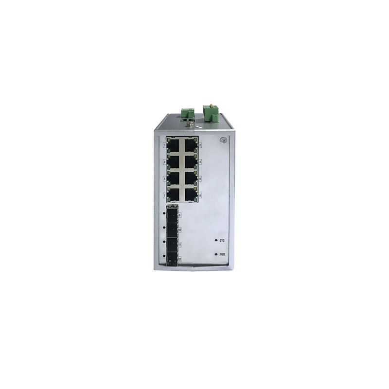TCC4100-BU4080, MRD TCC4100 Series Switch, 4x100/1000BaseX SFP, 8x10/100/1000BaseT, 1xCLI port