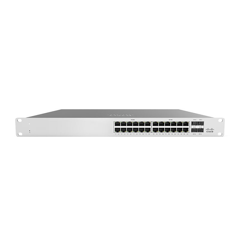 MS120-24-HW, Cisco Meraki MS120 Series Switch, 24x1G RJ45/Cloud Managed/L2 Switch