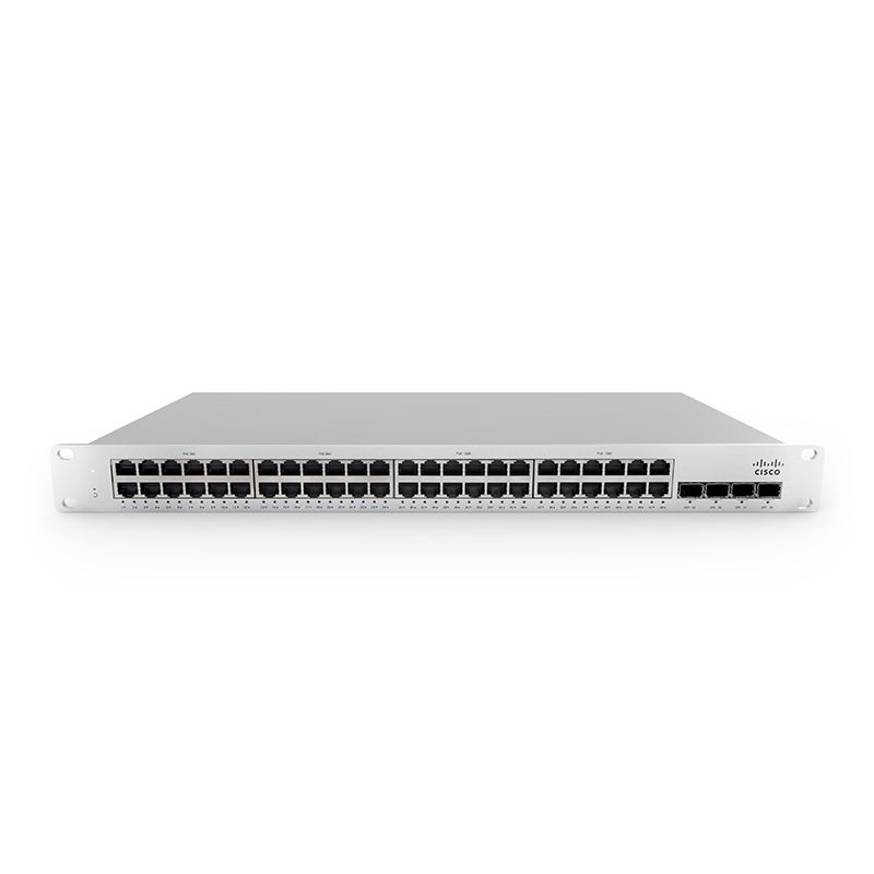 MS210-48-HW, Cisco Meraki MS210 Switch, 48x1G RJ45/L2 Cloud Managed/No Fan & PSU