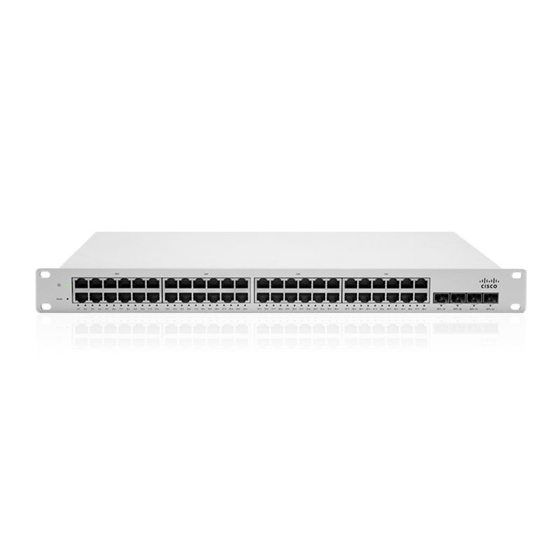 MS220-48FP-HW, Cisco Meraki MS220-48FP Switch, 48xGigE/740W PoE/Cloud Managed