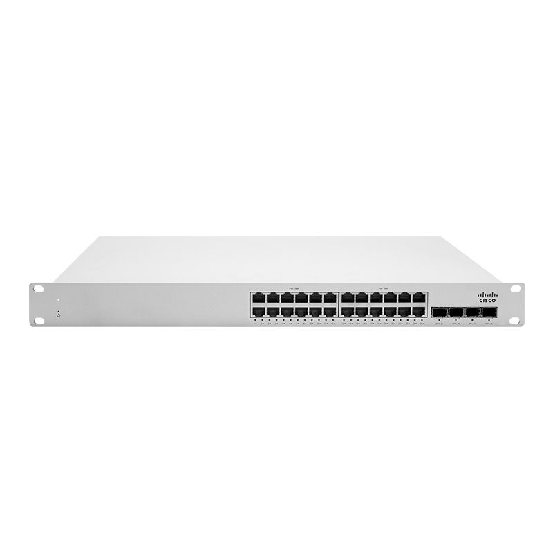 MS225-24-HW, Cisco Meraki MS225 Series Switch, 24xGigE/Cloud-Managed/Stackable