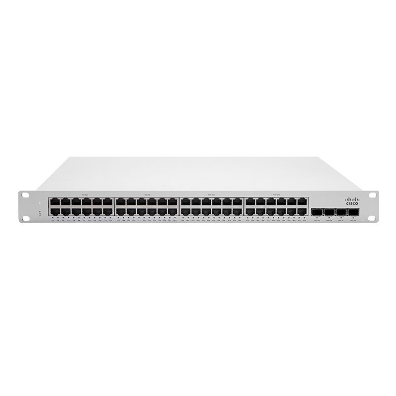 MS250-48FP-HW, Cisco Meraki MS250 Switch, 48xGigE PoE/Layer 3/740W PoE