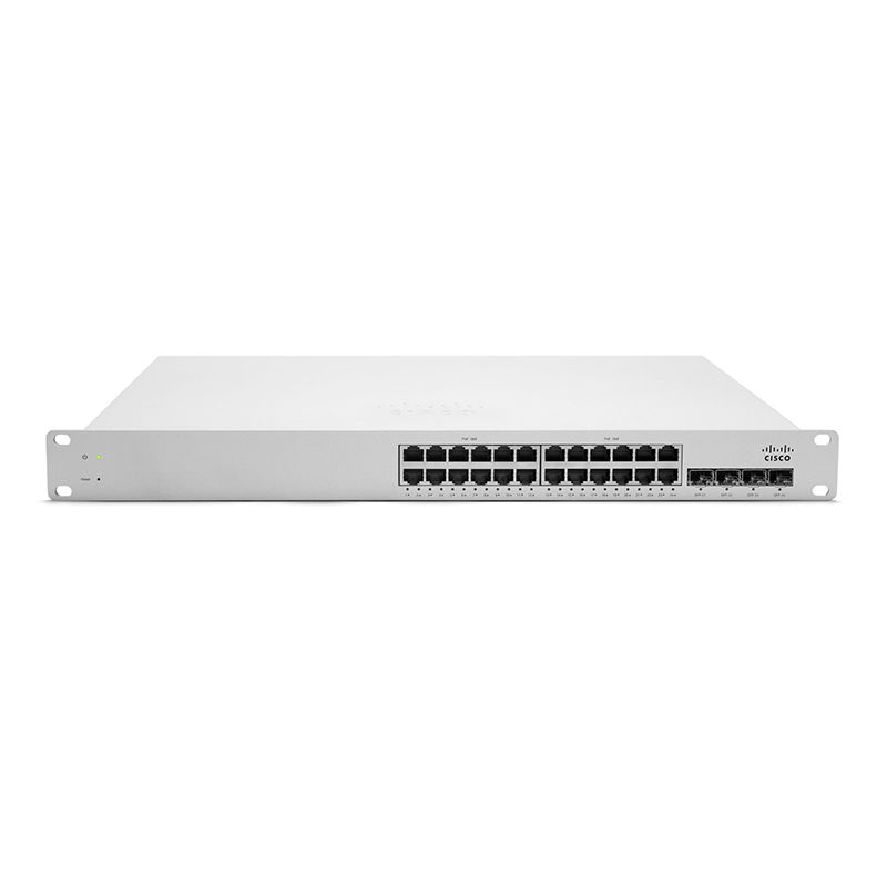 MS320-24P-HW, Cisco Meraki MS320 Switch, 24x1GE PoE+/Cloud Managed/Layer 3