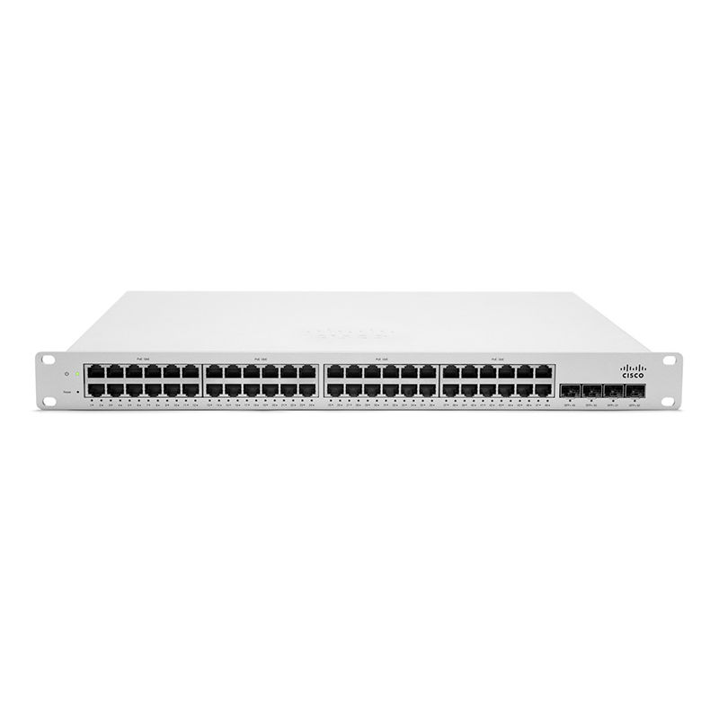 MS320-48LP-HW, Cisco Meraki Switch, 48xPoE+ Ports/Cloud Managed/Layer 3