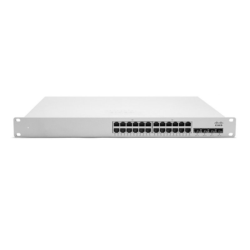 MS350-24P-HW, Cisco Meraki Switch, 24xGigE/370W PoE/Cloud Managed