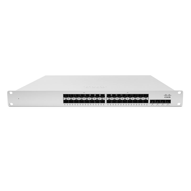 MS410-32-HW, Cisco Meraki MS410-32 Switch, 32xGigE SFP/Cloud-managed/No PSU
