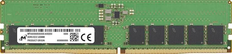 Micron 16GB DDR5-5600 ECC UDIMM 1Rx8 CL46 Server Memory