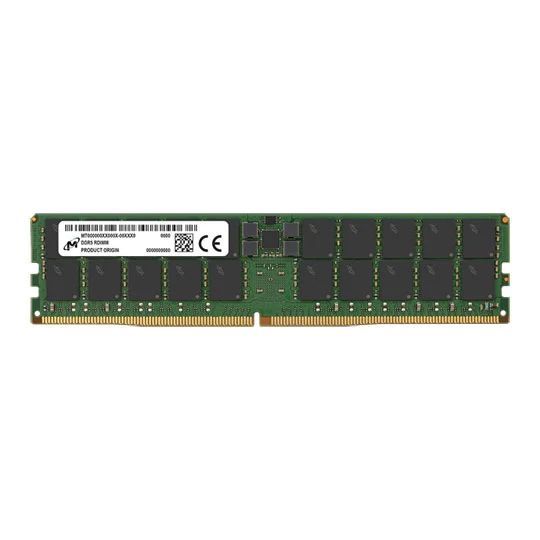 Micron 64GB DDR5-6400 ECC Registered RDIMM 2Rx4 1.1V Server Memory