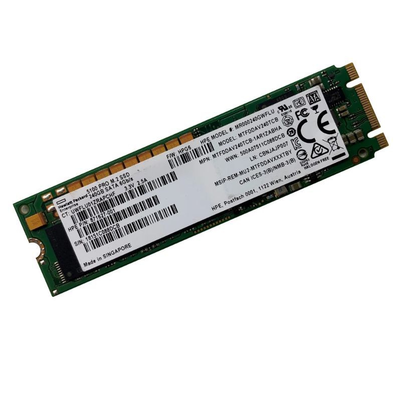 Micron 5100 PRO 240GB M.2 2280 SATA 6Gb/s Enterprise SSD