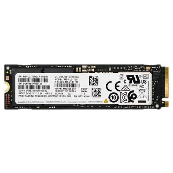 Samsung PM9A1 1TB M.2 PCIe 4.0 NVMe SSD MZVL21T0HCLR