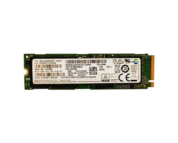 Samsung PM961 Series 256GB TLC PCI Express 3.0 x4 NVMe M.2 2280 Internal Solid State Drive (SSD)