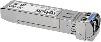 Tripp Lite N286-10GLR-SLC Cisco-Compatible SFP-10G-LR SFP+ Transceiver, 10GBase-LR, DDM, Singlemode LC, 1310 nm, 10 Km