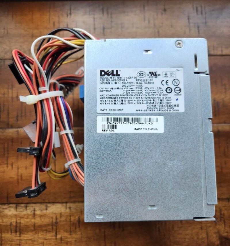 Dell 305W Power Supply for GX330/755 (N305P-06)