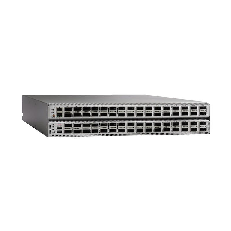 N3K-C3264Q, Cisco Nexus Switch, 64xQSFP+ ports/2RU/High density
