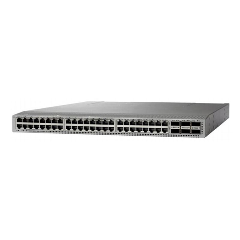 N9K-C93108TC-EX, Cisco Nexus 9000 Switch, 48x10G-T/6x100G QSFP28/No PSU & Fan