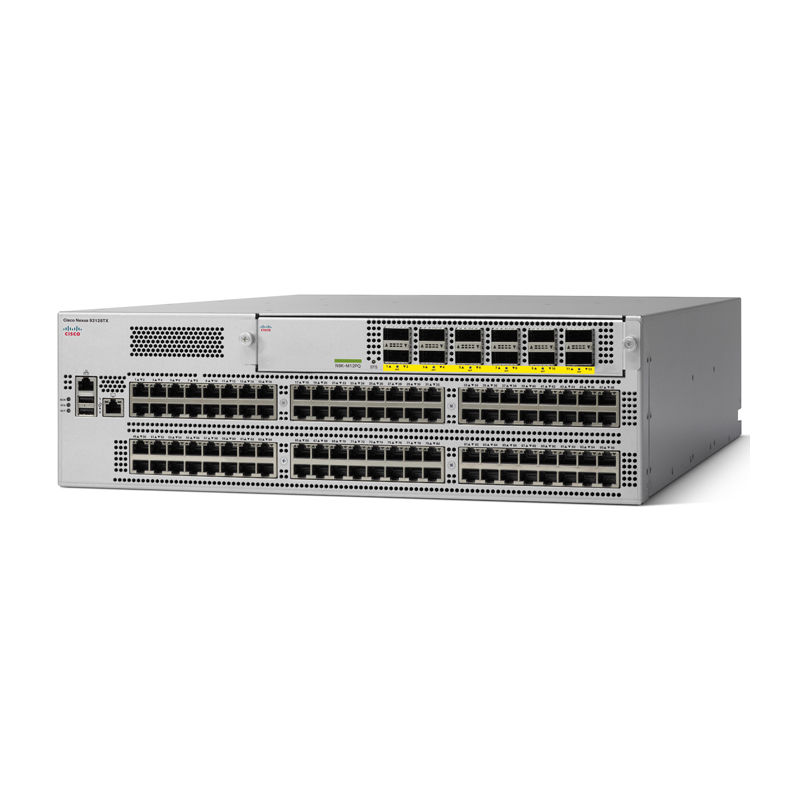 N9K-C93128TX, Cisco Nexus 9300 Switch, 96x10GE RJ45/8x40GE QSFP