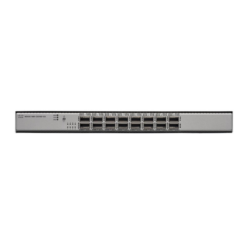 N9K-C9316D-GX, Cisco Nexus 9316D Spine Switch, 16x400G QSFP-DD, Spine Architecture, 100G Compatible