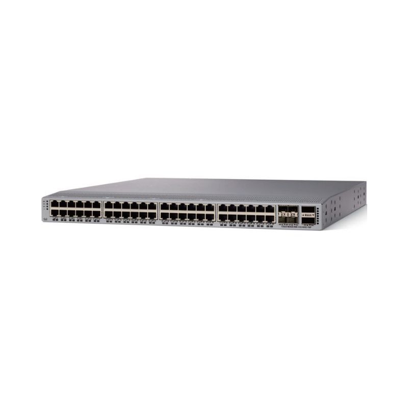 N9K-C9348GC-FXP, Cisco Nexus 9300 Switch, 48x1G BASE-T/4x25G SFP28/2x100G QSFP28