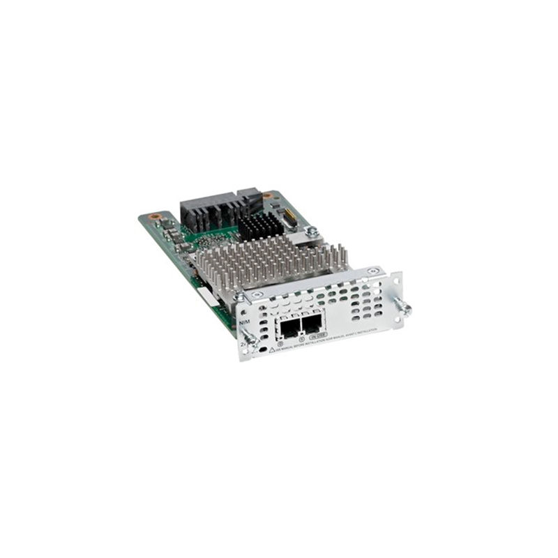 NIM-2BRI-NT/TE=, Cisco NIM Series Network Interface Module, 2 BRI ports/NT/TE mode/Plug-in module