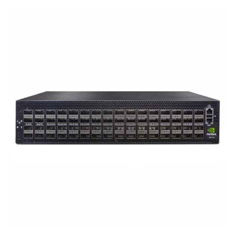 920-9N42C-00RB-7C0, Nvidia Spectrum-4 Ethernet Switch, 64xQSFP56-DD/2xSFP28/2xAC PSU