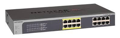 NETGEAR JGS516PE 16-Port Gigabit PoE Smart Managed Plus Switch