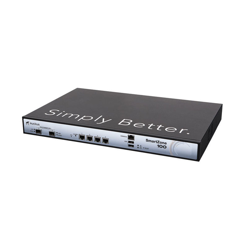 P01-S104-CN00, Ruckus SmartZone 100 Controller, 4xGE Ports/90-Day Temp License/0 Basic License