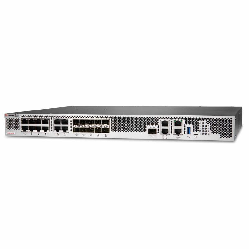 PA-1420, Palo Alto Networks Next-Generation Firewall, 5.2 Gbps throughput/1.5M max sessions/4x1G RJ45